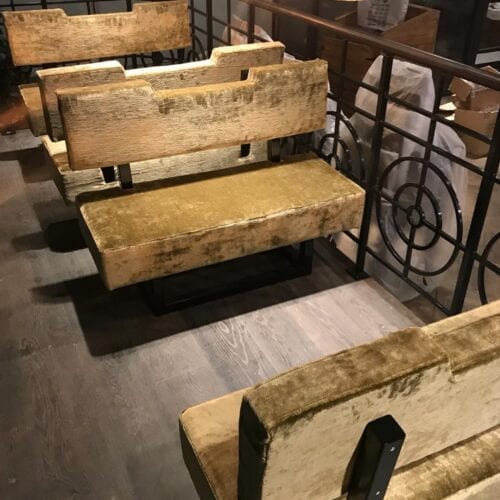 Fiesta Restaurant Banquette Contract Furniture Bench for restaurant