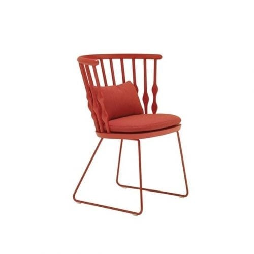 Nub Sled Base Armchair