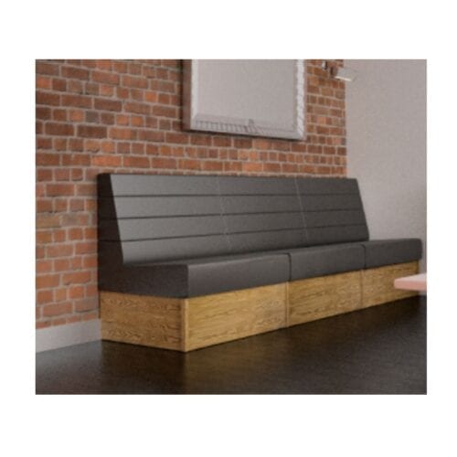 Horizontal Fluted Fixed Seating Horizontal Fluted Fixed Seating