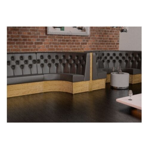 Radius Booth Fixed Seating Radius Booth Fixed Seating
