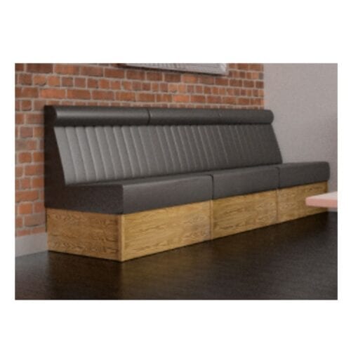 Vertical Fluted & Head Roll Fixed Seating Vertical Fluted & Head Roll Fixed Seating