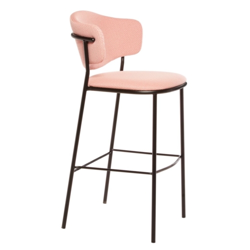 Side view of bar stool suitable for hospitality