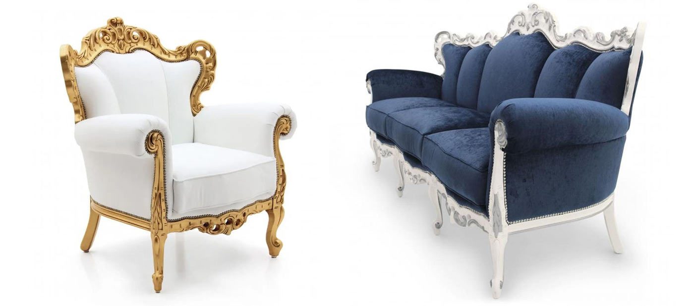 Sofas for hotel foyers.