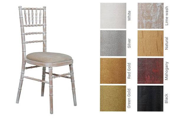 The Chivari is a classic style banqueting chair