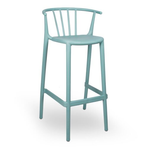 Woody Green Bar Stool