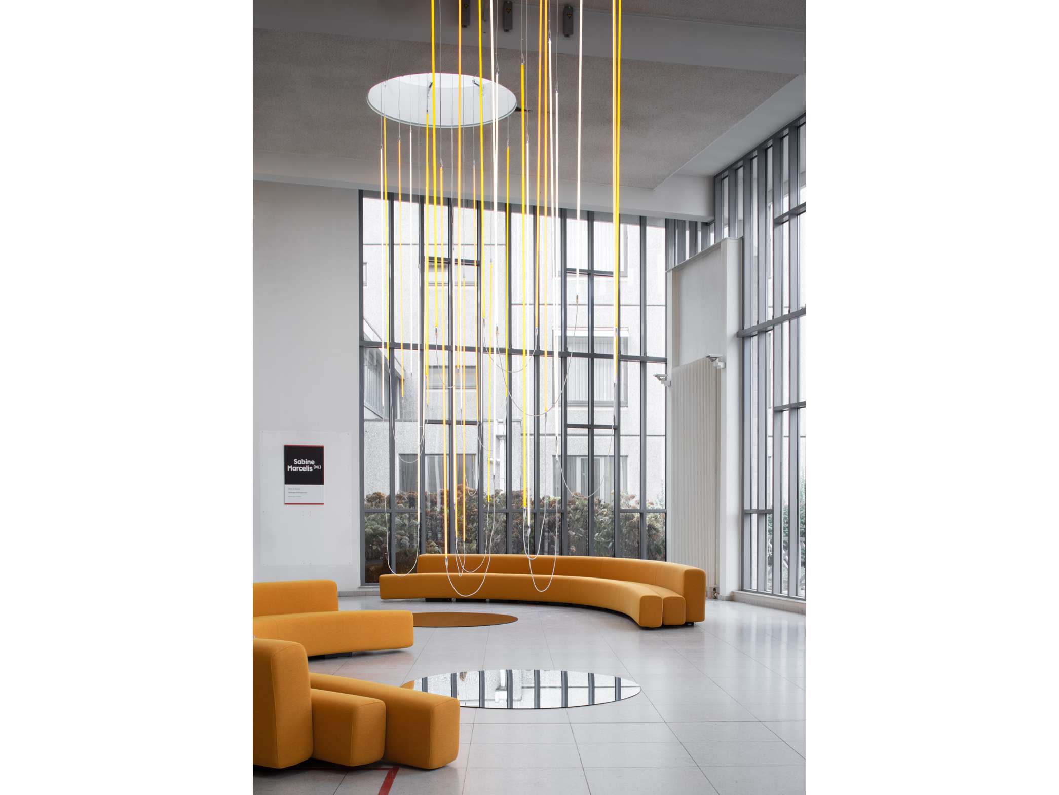 Osaka modular sofa from Bourne furniture, featuring curved rectangular forms designed for flexible, customisable compositions.